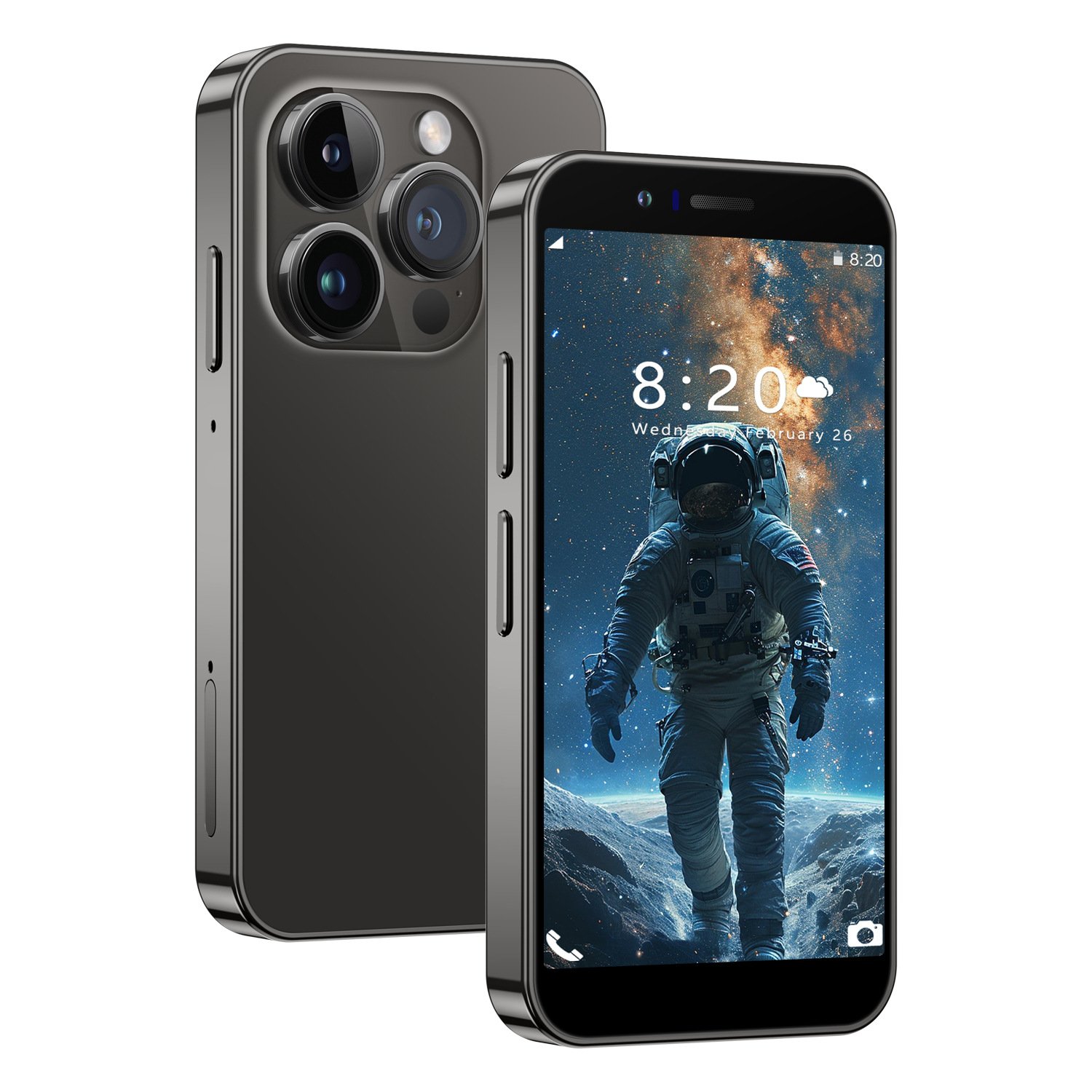 New Coming Mini Smart Phone 3g Android 8.1 Quad Core Dual Sim Long Time Standby Phone Soyes Xs15